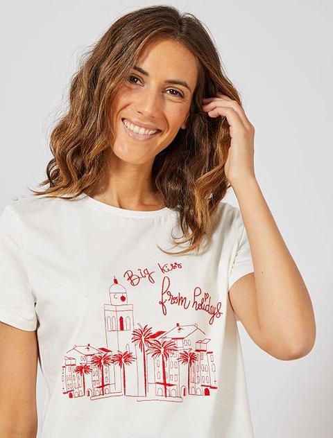 T-shirt Brodé 'ville'