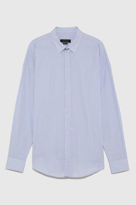 Camisa Rayas Oversize