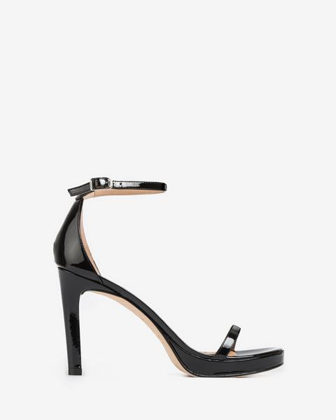 Sandalias Charol Tira Tobillo