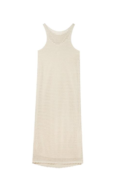 Vestido Midi Crochet from Stradivarius on 21 Buttons