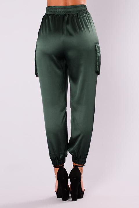 hunter green joggers