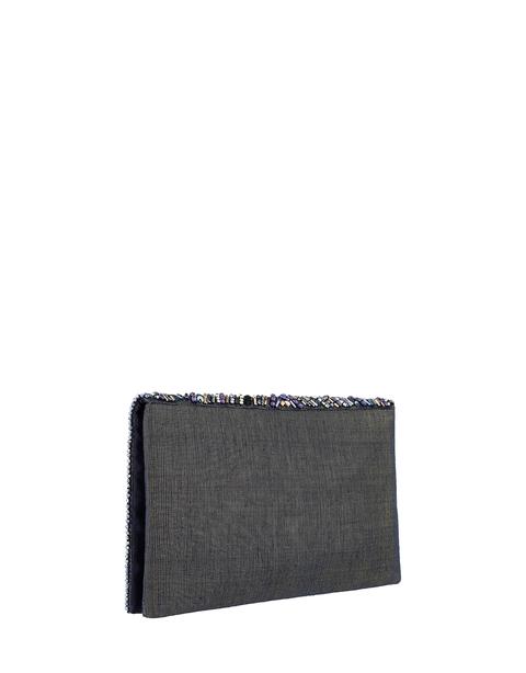 cleo beaded clutch bag