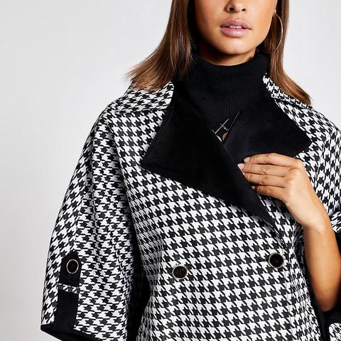 belted cape jacket