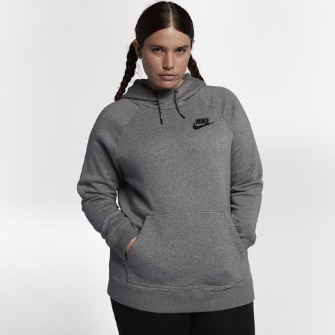 Felpa Pullover Con Cappuccio Nike Sportswear Rally - Donna (plus Size)