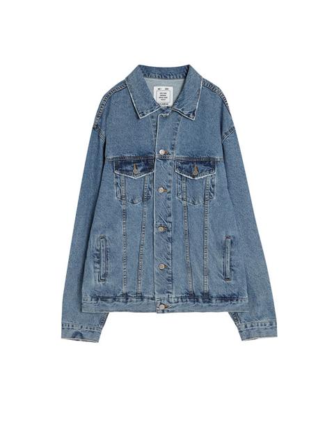 Giubbotto Denim Oversize