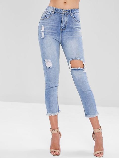 Jeans Strappati