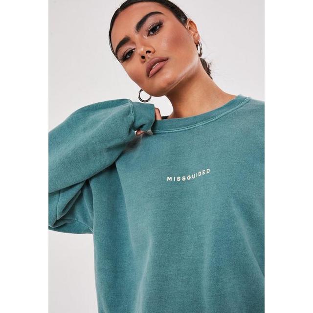 missguided washed sweatshirt