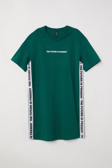 Vestido Camiseta - Verde