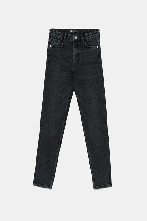 Jegging Hi Rise Vintage Rotos Detalle