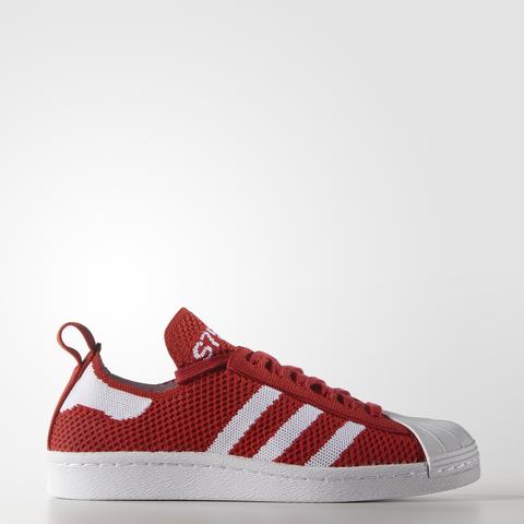 Zapatilla Superstar 80s Primeknit - Rojo Adidas | Adidas España