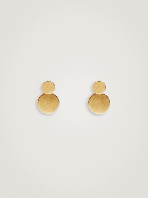 Pendientes Cortos Dorados