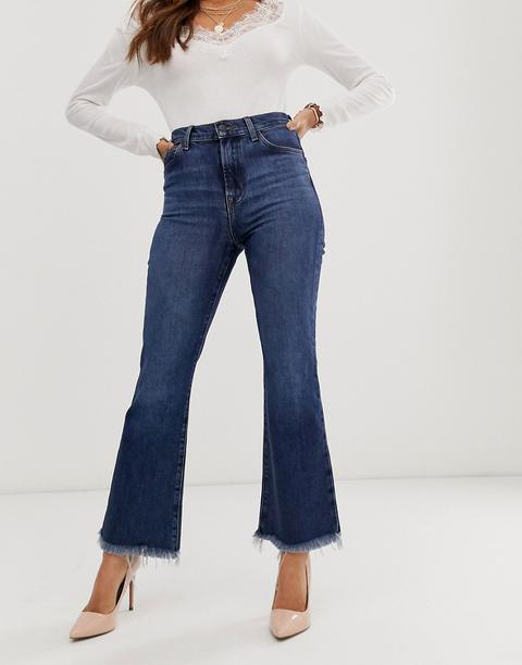 j brand high rise flare jeans