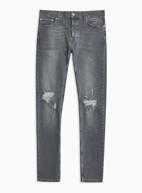 skinny jeans grey mens