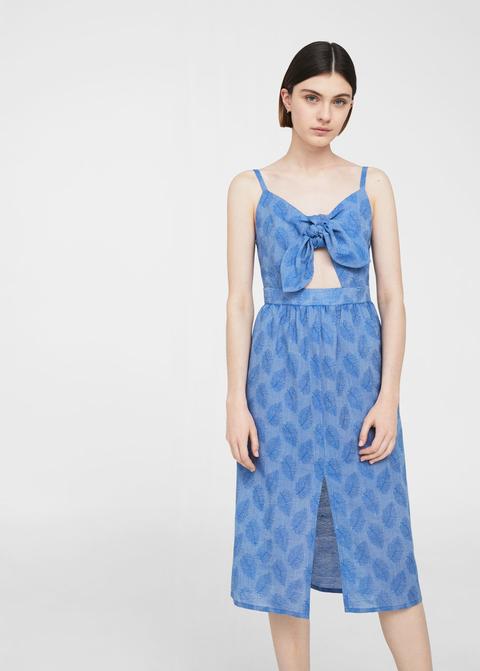 Vestito Spacco Fiocco