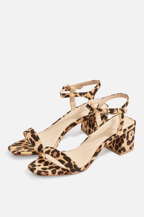 Womens Dallas Two Part Sandals - True Leopard, True Leopard