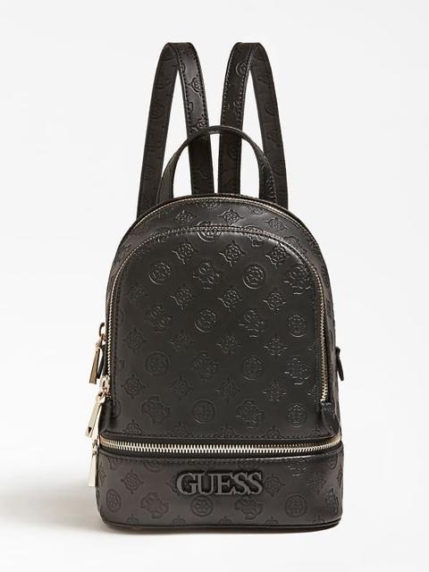 guess skye logo backpack