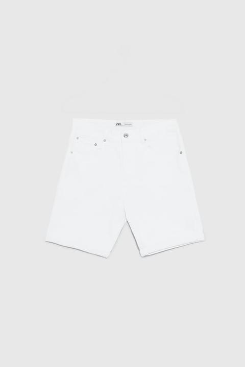 Farbige Jeans-bermudashorts