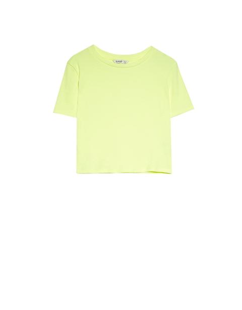 Camiseta Crop Neon