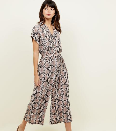 snake print dress new look