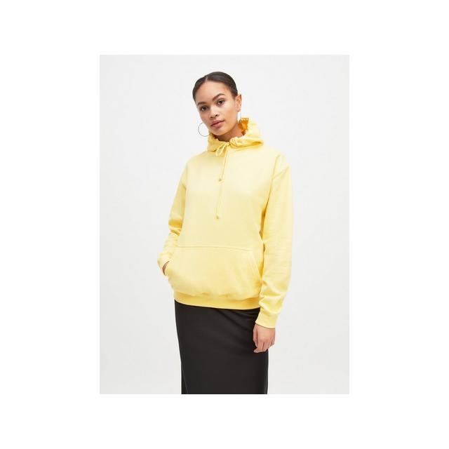 pale yellow sweatshirt women's