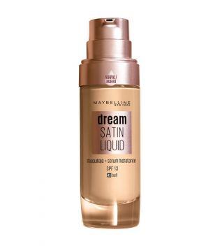 Maybelline - Base De Maquillaje + Sérum Hidratante Dream Satin Liquid - 43: Buff