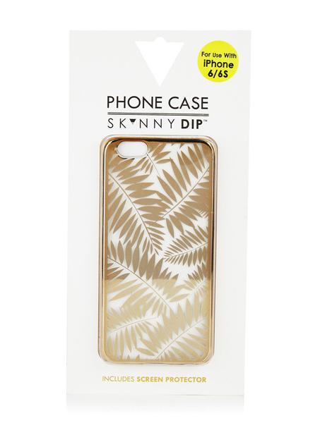 Iphone 6/6s Gold Palm Case