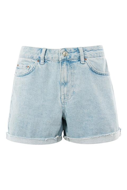 Moto Bleach Boyfriend Shorts