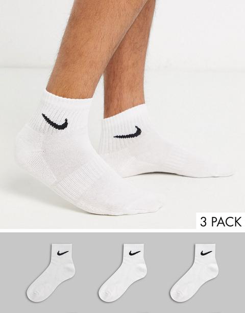 Nike Training - Everyday Cushion - Chaussettes - Blanc