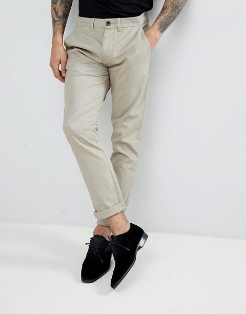 Threadbare - Chino Slim - Pietra