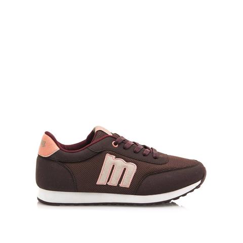 Zapatillas Sneakers Mujer Jogging Burdeos