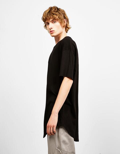 Maglietta Longer Fit 'rounded Hem'