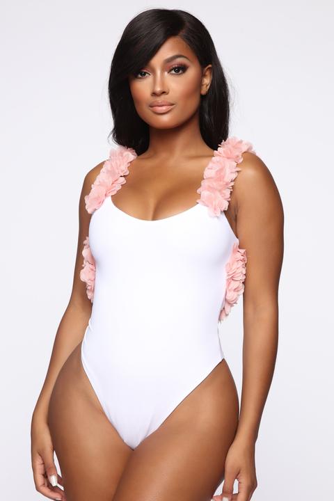 flower one piece swimsuit