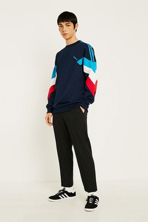 Adidas Palmeston Navy Crew Neck Sweatshirt