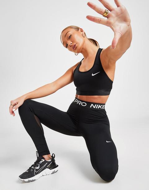 Nike Legging Pro Training Femme - Black/white, Black/white