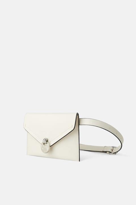 Envelope Flap Crossbody Belt Bag