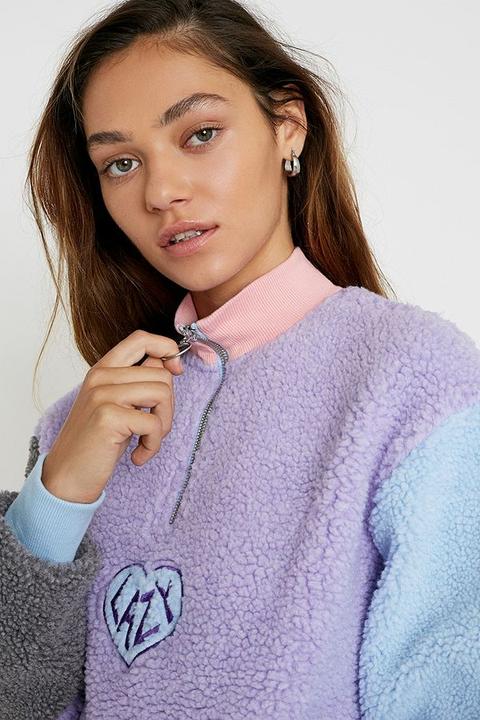 Lazy oaf colour 2025 panel hoodie