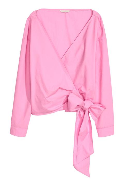 Blusa Cruzada - Rosa