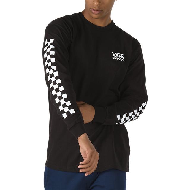 Checkered Vee Long Sleeve T-shirt from 