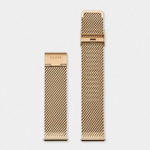 Strap 20 Mm Mesh Gold Colour