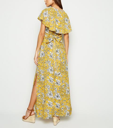 blue vanilla yellow dress