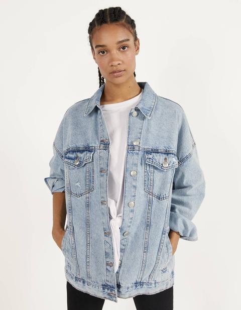 Veste En Jean Oversize