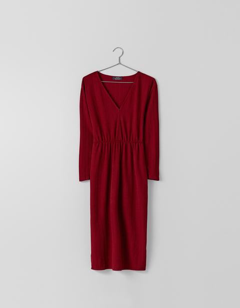 Vestito Midi Con Cintura