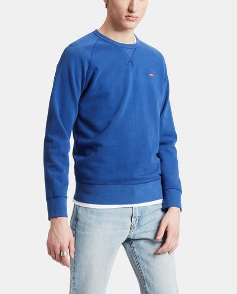 Levi's - Sudadera De Hombre Azul Con Cuello Redondo de El Corte Ingles en  21 Buttons