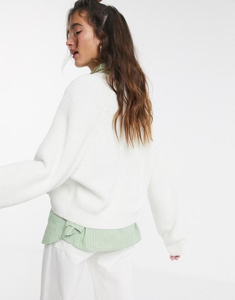 cropped cardigan monki