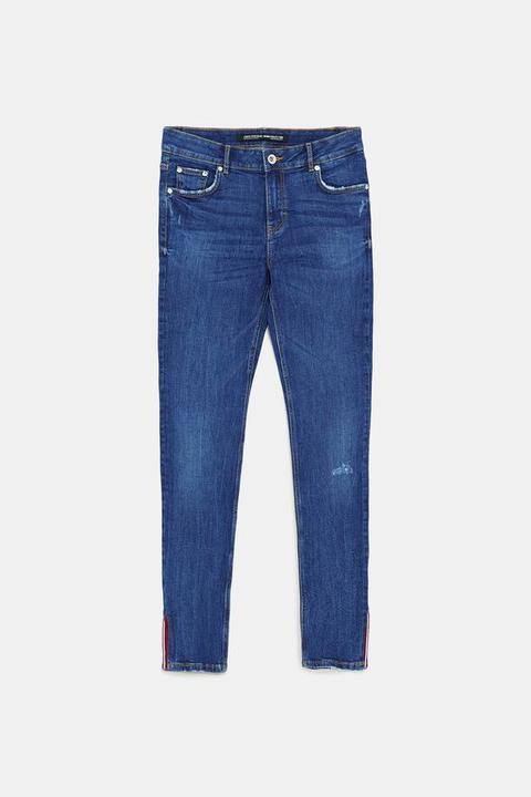 Jeans Power Stretch Abertura