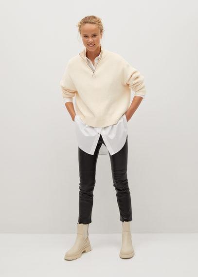 Zip Neck Jumper