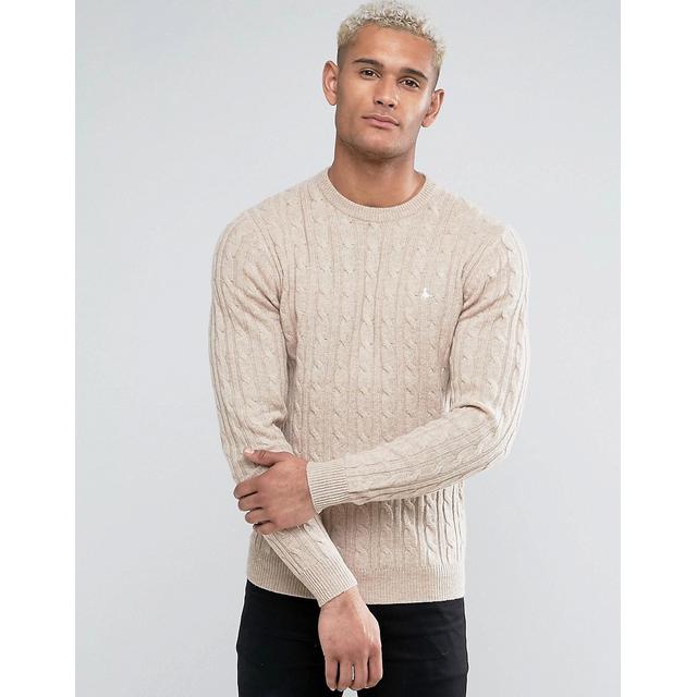 jack wills marlow cable knit jumper