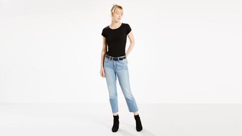 Wedgie Fit Straight Jeans