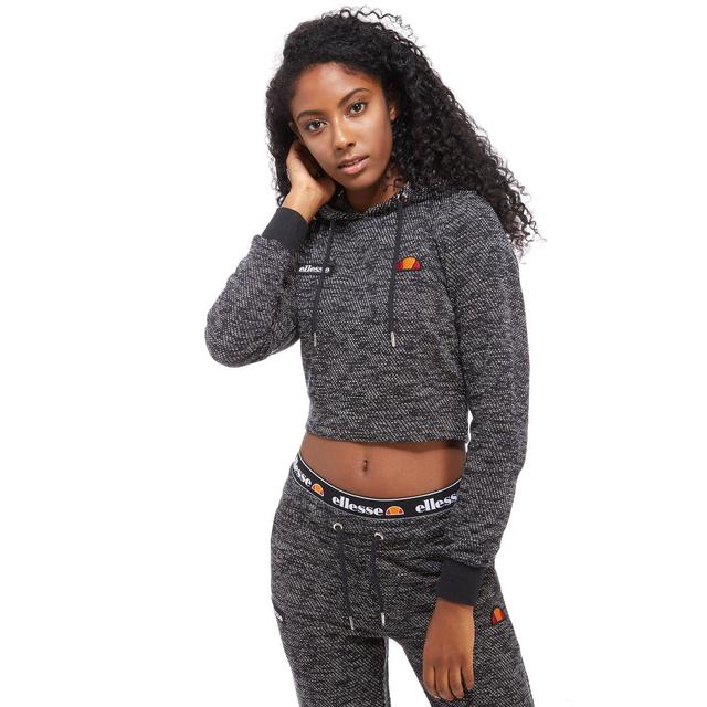 ellesse crop top hoodie