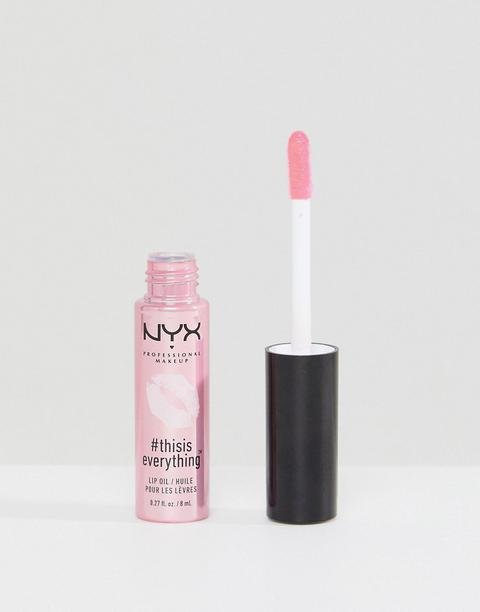 Nyx Professional Makeup - Olio Per Labbra "thisiseverything - Rosa